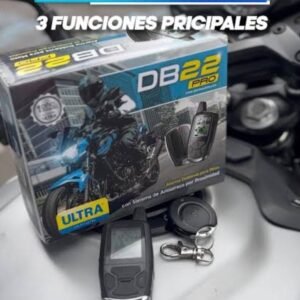 Alarma Ultra DB22 pro con sistema anti atraco para moto