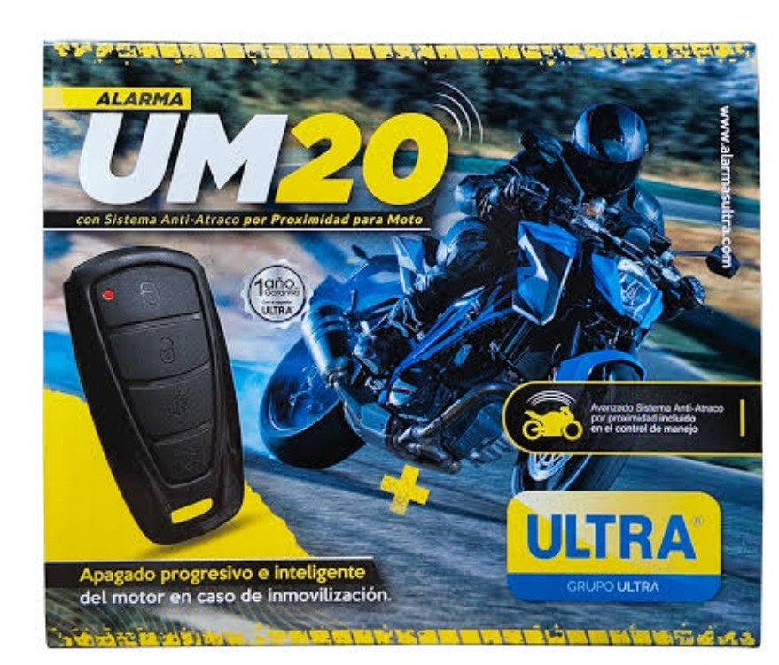 Alarma UM20 – Seguridad de alto nivel para moto